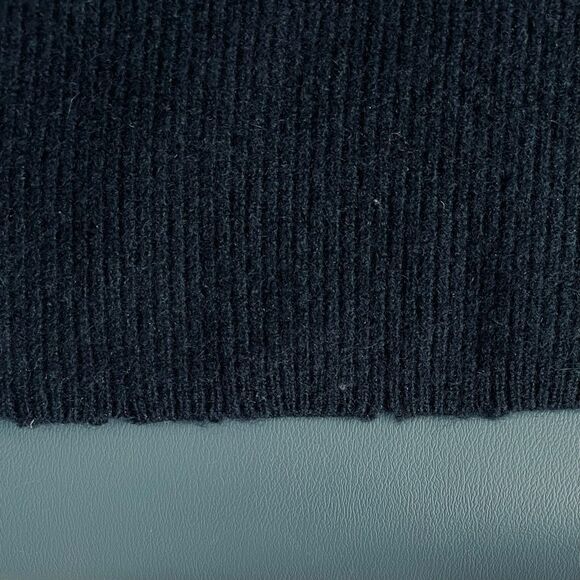 Anthropologie Velvet Graham & Spencer Cut Out Cashmere Sweater Black Size S - Picture 12 of 12